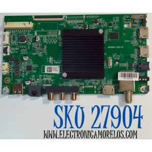 MAIN ORIGINAL PARA TV ONN ROKU 4K UHD HDR / NUMERO DE PARTE 515C90104M18 / MT90104-ZC01-01 / M18/7726-03551 / 2010136053 / M24086-MT / DISPLAY HV750QUB-F91 REV.2.0 / MODELO 100044717 75"