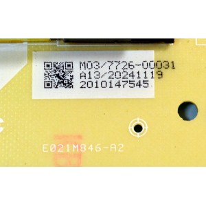 FUENTE DE PODER ORIGINAL PARA TV VIZIO / NUMERO DE PARTE 514C7003M03 / TV7003-ZC02-01 / E021M846-A2 / M03/7726-00031 / 2010147545 / DISPLAY JR745R3HC5K / BN96-58357A / MODELO V4K75M-0810 / V4K75M-0810 LMC1W6GA