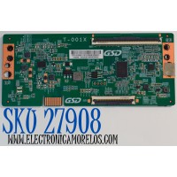 T-CON ORIGINAL PARA TV VIZIO / NUMERO DE PARTE T75UHD-SVU2 / T-001X / ER110188011101HYANB / DISPLAY JR745R3HC5K / BN96-58357A / MODELO V4K75M-0810 / V4K75M-0810 LMC1W6GA
