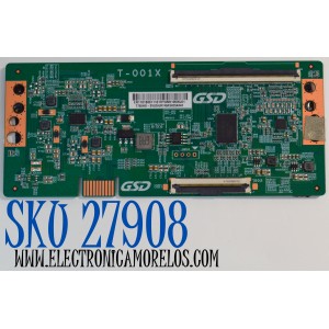 T-CON ORIGINAL PARA TV VIZIO / NUMERO DE PARTE T75UHD-SVU2 / T-001X / ER110188011101HYANB / DISPLAY JR745R3HC5K / BN96-58357A / MODELO V4K75M-0810 / V4K75M-0810 LMC1W6GA