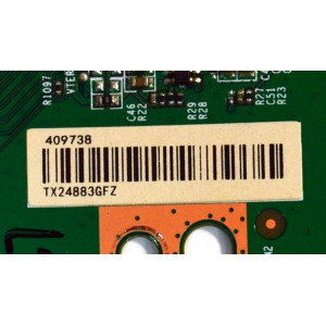 T-CON ORIGINAL PARA TV HISENSE / NUMERO DE PARTE 409738 / RSAG7.820.10545/ROH / TX24883GFZ / PANEL HD425Y1U71-T0L2\ROH / DISPLAY HV430QUB-F70 / MODELO 43R6E4
