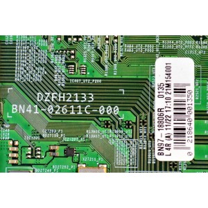 MAIN ORIGINAL PARA TV SAMSUNG / NUMERO DE PARTE BN94-17243Q / BN41-02611C / BN41-02611 / BN41-02611C-000 / DZFH2133 / BN9417243Q / BN97-18806R / PANEL CY-BT043HGAV3H / DISPLAY T430QVN03.K / BN96-52433A / MODELO HG43NT690UFXZA / HG43NT690UFXZA AA02