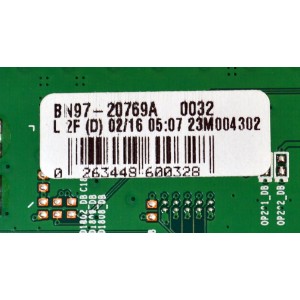 MAIN ORIGINAL PARA TV SAMSUNG / NUMERO DE PARTE BN94-18176E / BN41-03158A / BN41-03158 / BN9418176E / BN97-20769A / PANEL CY-NC065HGHVXH / DISPLAY ST6451D06-1 V2.1 / BN96-54527A / MODELO LH65QBCEBGCXGO