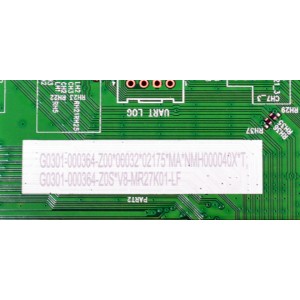 MAIN ORIGINAL PARA TV TCL 4K UHD HDR ROKU TV / NUMERO DEPARTE G0301-000364 / G0102-000216 / 40-MT26G1-MAB2HG / G0301-000364-Z00 / G0301-000364-Z0S / V8-MR27K01-LF / PANEL HK850WLEDM-JH81H / DISPLAY PT850GT01-4 VER.1.0 / MODELO 85S410R