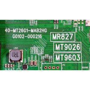 MAIN ORIGINAL PARA TV TCL 4K UHD HDR ROKU TV / NUMERO DEPARTE G0301-000364 / G0102-000216 / 40-MT26G1-MAB2HG / G0301-000364-Z00 / G0301-000364-Z0S / V8-MR27K01-LF / PANEL HK850WLEDM-JH81H / DISPLAY PT850GT01-4 VER.1.0 / MODELO 85S410R