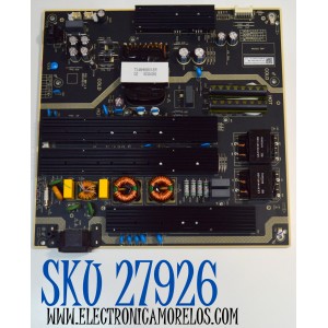 FUENTE DE PODER ORIGINAL PARA TV TCL / NUMERO DE PARTE 260132008841 / HKL-850407 / 1030-4007571 / E3.85040701-ER / PANEL HK850WLEDM-JH81H / DISPLAY PT850GT01-4 VER.1.0 / MODELO 85S410R