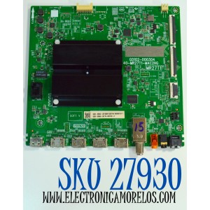 MAIN ORIGINAL PARA TV TCL 4K UHD HDR ROKU TV / NUMERO DE PARTE G0301-000463 / G0102-000304 / 40-MR27T1-MAC2HG / MR27T1 / G0301-000463-Z00 / G0301-000463-Z0S / V8-MR27K01-LF / PANEL LVU650NDAL / DISPLAY ST6451D06-3 VER.2.1 / MODELO 65S451