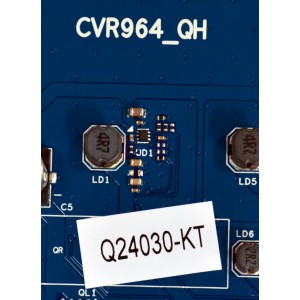 MAIN ORIGINAL PARA TV ONN ROKU 4K UHD HDR / NUMERO DE PARTE 9011-240028-WD20109K / CVR964_QH / 7TR964QH11000.0A0 / Q24030-KT / JRX09011RA0 / PANEL K500WDGF / DISPLAY CV500U5-T01 REV:01 / MODELO 100012585 50"