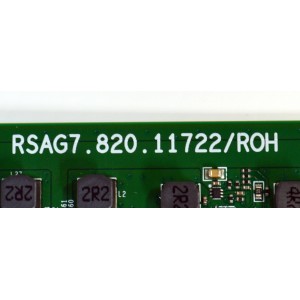 MAIN ORIGINAL PARA TV HISENSE 4K UHD HDR ROKU TV / NUMERO DE PARTE 342319 / RSAG7.820.11722/ROH / 65A51HUR / N240451 / PANEL HD650H1U73-T0LB6 / DISPLAY HV650QUB-F72 REV.2.0 / MODELO 65R6E4