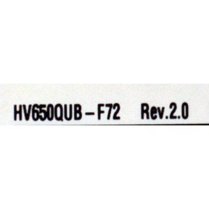 MAIN ORIGINAL PARA TV HISENSE 4K UHD HDR ROKU TV / NUMERO DE PARTE 342319 / RSAG7.820.11722/ROH / 65A51HUR / N240451 / PANEL HD650H1U73-T0LB6 / DISPLAY HV650QUB-F72 REV.2.0 / MODELO 65R6E4