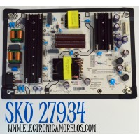 FUENTE DE PODER ORIGINAL PARA TV HISENSE / NUMERO DE PARTE 356583 / RSAG7.820.12362/ROH / CQC13134095636 / HDCEM1 / 12362-P / PANEL HD650H1U73-T0LB6 / DISPLAY HV650QUB-F72 REV.2.0 / MODELO 65R6E4