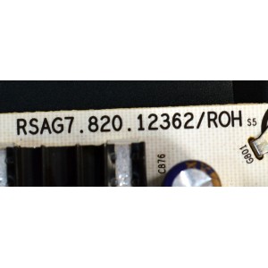 FUENTE DE PODER ORIGINAL PARA TV HISENSE / NUMERO DE PARTE 356583 / RSAG7.820.12362/ROH / CQC13134095636 / HDCEM1 / 12362-P / PANEL HD650H1U73-T0LB6 / DISPLAY HV650QUB-F72 REV.2.0 / MODELO 65R6E4