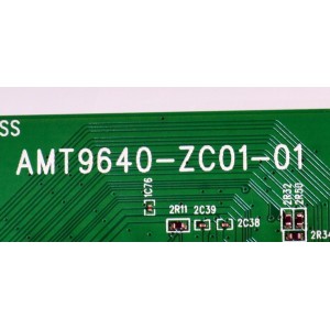 MAIN ORIGINAL PARA TV ONN ROKU 4K UHD HDR / NUMERO DE PARTE 515CT9640M13 / AMT9640-ZC01-01 / M13/7653-02937 / 2130006637 / M24214-MT / DISPLAY ST4951D01-3 VER.2.1 / MODELO 100012585 50"