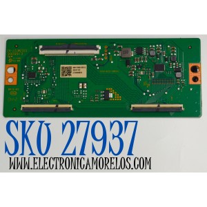 T-CON ORIGINAL PARA TV ONN / NUMERO DE PARTE 513C55B0M91 / TV55B0-ZC26-01(A) / 303C55B0231 / E022M727-A2 / M91/7690-03012 / 2130006635 / DISPLAY ST4951D01-3 VER.2.1 / MODELO 100012585 50"