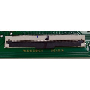T-CON ORIGINAL PARA TV ONN / NUMERO DE PARTE 513C55B0M91 / TV55B0-ZC26-01(A) / 303C55B0231 / E022M727-A2 / M91/7690-03012 / 2130006635 / DISPLAY ST4951D01-3 VER.2.1 / MODELO 100012585 50"