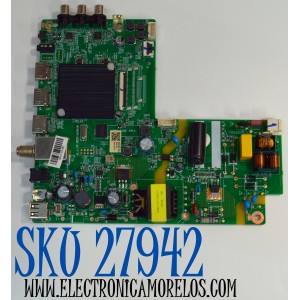 MAIN FUENTE COMBO ORIGINAL PARA TV ONN ROKU HD / NUMERO DE PARTE 515C90111M60 / MT90111-ZC01-01 / M60/4861-01614 / 2010147379 / M24193-MT / MODELO 100012589 32"