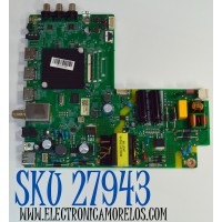 MAIN FUENTE COMBO ORIGINAL PARA TV ONN ROKU FHD / NUMERO DE PARTE 515C90111M50 / MT90111-ZC01-01 / M50/4247-04508 / 2010141007 / M24140-MT / DISPLAY HV430FHB-F91 / MODELO 100133209 43"