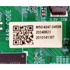 MAIN FUENTE COMBO ORIGINAL PARA TV ONN ROKU FHD / NUMERO DE PARTE 515C90111M50 / MT90111-ZC01-01 / M50/4247-04508 / 2010141007 / M24140-MT / DISPLAY HV430FHB-F91 / MODELO 100133209 43"