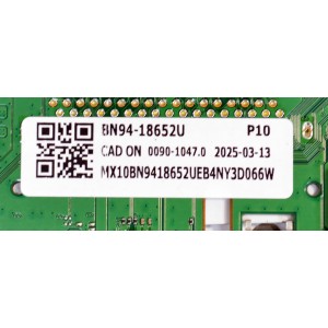MAIN ORIGINAL PARA TV SAMSUNG 4K UHD HDR SMART TV / NUMERO DE PARTE BN94-18652U / BN41-03347A / BN41-03347 / BN41-03347A-000 / DZFH2451 / BN9418652U / BN97-21873F / PANEL CY-TF085HGAV1H / DISPLAY T850QVN04.2 / BN96-60123A / MODELO UN85U8000FBXZA AB01