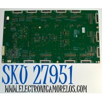 LED DRIVER ORIGINAL PARA TV LG / NUMERO DE PARTE EBR33099802 / 3PCR03073B / EPLH96CC1A / JAC04-0275A-P1 / 75QNED90 / PANEL NC750MQB-ABLH9 / DISPLAY HV750QUB-E7F / MODELO 75QNED90UQA / 75QNED90UQA.BUSGLJR