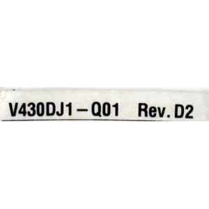 MAIN ORIGINAL PARA TV TCL 4K UHD HDR ROKU TV / NUMERO DE PARTE 30800-000396 / 11602-500334 / 40-MR17T3-MAA2HG / MR17T3 / 30801-000363 / V8-MR17K01-LF / PANEL LVU430NDEL / DISPLAY V430DJ1-Q01 REV.D2 / MODELO 43S431