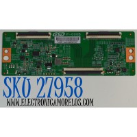 T-CON ORIGINAL PARA TV VIZIO / NUMERO DE PARTE T43UHD-ASS2 / P-000B / GSD P-000B / ER1Z0021011101HC / PANEL TPT430WR-QVN03.U / DISPLAY T430QVN03.T / MODELO VQD43M-0801 / VQD43M-0801 LTPWV5JB