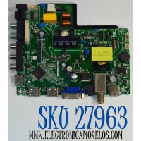 MAIN FUENTE COMBO ORIGINAL PARA TV ONN / NUMERO DE PARTE 317GAAMBA58CVT0030 / TP.MS3553.PB819 / AMBA58CVTA / T19077-TX / A19141213 / PANEL TPV320B5-J8Q01.N / DISPLAY V320BJ8-Q01 REV.C1 / MODELO 100002458 32"