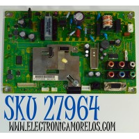 MAIN FUENTE COMBO ORIGINAL PARA TV SANSUI / NUMERO DE PARTE CAF1I36031 / CMM247B / NTSC / CAF1I36031(3RC-30W) / PANEL V236BJ1-P01 / DISPLAY V236BJ1-P02 REV.C1 / MODELO SLED2400