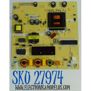 FUENTE DE PODER PARA TV ONN / NUMERO DE PARTE 514C4301M02A / TV4301-ZC02-01 / E021M589-B1 / M02A/1136-00692 / 2130003668 / DISPLAY HF500QUB-F20 / MODELO 100012585 50"