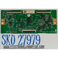 T-CON ORIGINAL PARA TV HISENSE / NUMERO DE PARTE 407900 / RSAG7.820.11100/ROH / HD650H1U51-TALB6 / DISPLAY T650QVN07.6 / MODELO 65QD65NF