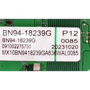 MAIN ORIGINAL PARA TV SAMSUNG 4K UHD HDR / NUMERO DE PARTE BN94-18239G / BN41-03144A / BN41-03144 / BN9418239G / BN97-20649W / MODELO QN77S89CBFXZA / QN77S89CBFXZA FG01