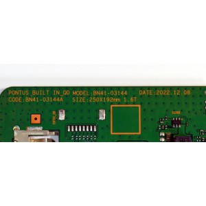 MAIN ORIGINAL PARA TV SAMSUNG 4K UHD HDR / NUMERO DE PARTE BN94-18239G / BN41-03144A / BN41-03144 / BN9418239G / BN97-20649W / MODELO QN77S89CBFXZA / QN77S89CBFXZA FG01