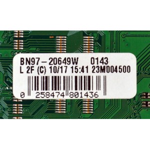 MAIN ORIGINAL PARA TV SAMSUNG 4K UHD HDR / NUMERO DE PARTE BN94-18239G / BN41-03144A / BN41-03144 / BN9418239G / BN97-20649W / MODELO QN77S89CBFXZA / QN77S89CBFXZA FG01