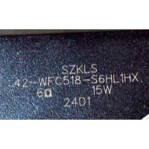 KIT DE BOCINAS ORIGINAL PARA TV PHILIPS 2 PIEZAS / NUMERO DE PARTE  42-WFC518 / 42-WFC518-S6HL1HX / 42-WFC518-S6HR1HX / MODELO 70PUL7553/F7 / 70PUL7553/F7 A