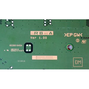 LED DRIVER ORIGINAL PARA TV SONY / NUMERO DE PARTE 48047 / 24RB480A / 653001645A / RL65B / PANEL YDEO065MNS11 / DISPPLAY ST6451D07-F V2.1 / MODELO K-65XR70C / K65XR70C