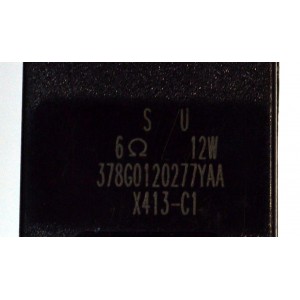KIT DE BOCINAS ORIGINAL PARA TV ONN 2 PIEZAS / NUMERO DE PARTE 378G0120277YAA / X413-C1 / MODELO 100012585 50"