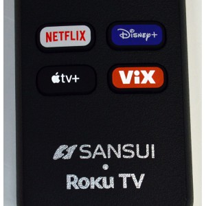 CONTROL REMOTO ORIGINAL NUEVO PARA TV SANSUI ROKU TV/ NUMERO DE PARTE 3226001368 / RC-ALIR / RC18F-T7
