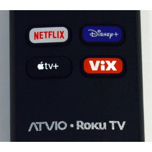 CONTROL REMOTO ORIGINAL NUEVO PARA TV ATVIO  ROKU TV/ NUMERO DE PARTE 3226001206 / RC-ALIR / RC18F-T6
