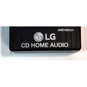 CONTROL REMOTO ORIGINAL PARA SISTEMAS DE AUDIO DOMESTICO CD HOME AUDIO HI-FI LG / NUMERO DE PARTE AKB74955341 / AKB74955362 / AKB74955331 / MODELO CJ45 / CK43 / CK56 / CL65 / OK55 / OK75 / XBOOM / ON7 / FH6 / CJ65 / CJS45F / CJS45W / CJS65F / CJ98 / OJ98