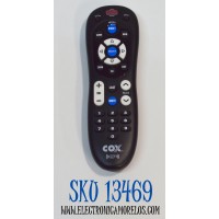 CONTROL REMOTO ORIGINAL PARA TV/DECODIFICADORES CABLE COX / NUMERO DE PARTE URC-3220-R / MG3-3220 / URC-3220BC2-R / Q201001 / P14108-04 / URC-2220-R / P14108-01