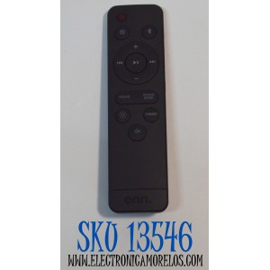 CONTROL REMOTO ORIGINAL PARA BARRA DE SONIDO ONN / NUMERO DE PARTE MDK-X5 / 100075108 / 100043851 / 100019624 / 100020788 / 100024201 / 100043839 / 100069413