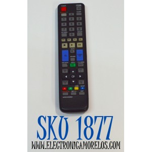 CONTROL REMOTO PARA SISTEMAS DE CINE EN CASA/REPRODUCTORES BLU-RAY/DVD SAMSUNG / NUMERO DE PARTE AH59-02298A / TR5005 / MODELO HT-C7550W / HT-C6730W / HT-C5500 / HT-C6900W / AV35850 / HT-C6500 / HT-C5530 / HT-C5550 / HT-C6600 / HT-C6930W / HT-C6950W