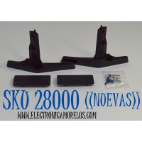 KIT DE BASES ORIGINAL NUEVAS PARA TV SAMSUNG 2 PIEZAS / NUMERO DE PARTE BN96-57673A / BN63-14387X017 / BN63-14386X017 / BN9657673A / BN96-37669F / BN96-38693A / MODELO UN40N5200AFXZA