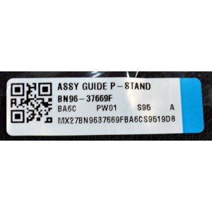 KIT DE BASES ORIGINAL NUEVAS PARA TV SAMSUNG 2 PIEZAS / NUMERO DE PARTE BN96-57673A / BN63-14387X017 / BN63-14386X017 / BN9657673A / BN96-37669F / BN96-38693A / MODELO UN40N5200AFXZA