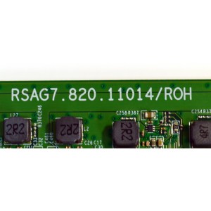 MAIN ORIGINAL PARA TV HISENSE 4K UHD HDR ROKU TV /NUMERO DE PARTE 288900 / RSAG7.820.11014/ROH / 288901 / 55A67FUR / PANEL JHD550X3U51-T0L8B2 / DISPLAY T550QVN10.0 / MODELO 55U6GR5 / NOTA IMPORTANTE: BALUM DAÑADO TUNER
