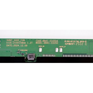 MAIN ORGINAL PARA TV SAMSUNG 4K UHD HDR / NUMERO DE PARTE BN96-61967R / BN41-03350A / BN41-03350 / KANT_SU2E_FU8 / BN9661967R / PANEL CY-BF050HGNV3H / DISPLAY V500DJ7-QE1 / BN96-59506A / MODELO UN50U8000FDXZA / UN50U8000FDXZA DB01