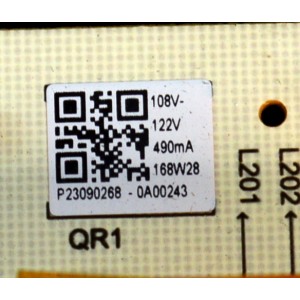 FUENTE DE PODER ORIGINAL PARA TV PROSCAN / NUMERO DE PARTE R41-198W2-980 / PW.A198W2.801 / 01-202309-087 / P23090268 / PANEL D70-C20 / DISPLAY JE695R3HC2LZX / MODELO PWOSU7045