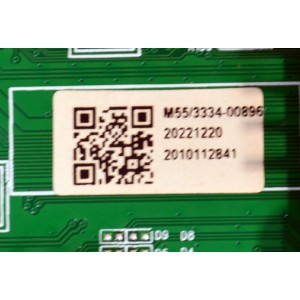 MAIN ORIGINAL PARA TV JVC 4K UHD HDR ROKU TV / NUMERO DE PARTE 515C90100M55 / MT90100-ZC01 / M55/3334-00896 / 2010112841 / DISPLAY HF500QUB-F20 / MODELO LT-50MAW625