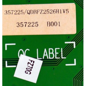 LED DRIVER ORIGINAL PARA TV HISENSE / NUMERO DE PARTE 357225 / RSAG7.820.13149/ROH / QDBFZ2526H1V5 / PANEL HD100H7U62-L8 / DISPLAY PTA00GT01-3 VER.1.0 / MODELO 100U70N