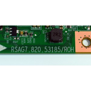 T-CON ORIGINAL PARA TV HISENSE / NUMERO DE PARTE 434373 / RSAG7.820.53185/ROH / 434374 / PANEL HD100J3U61-TBL4 / DISPLAY PTA00GT03-1 VER.1.0 / BOARD PTA00GT03-1-XR1-2 / PTA00GT03-1-XL2-2 / PTA00GT03-1-XL1-2 / PTA00GT03-1-XR2-2 / MODELO 100U65QFC